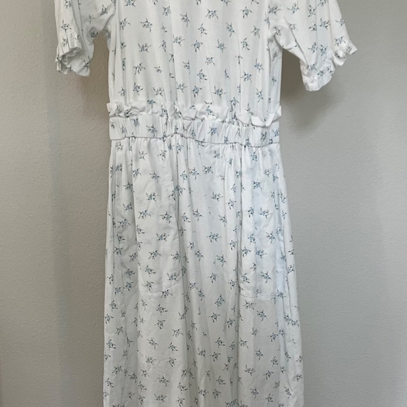 Like New, & Other Stories Lyocell Blend Ruffle Maxi Floral Dress - Picture 5 of 8